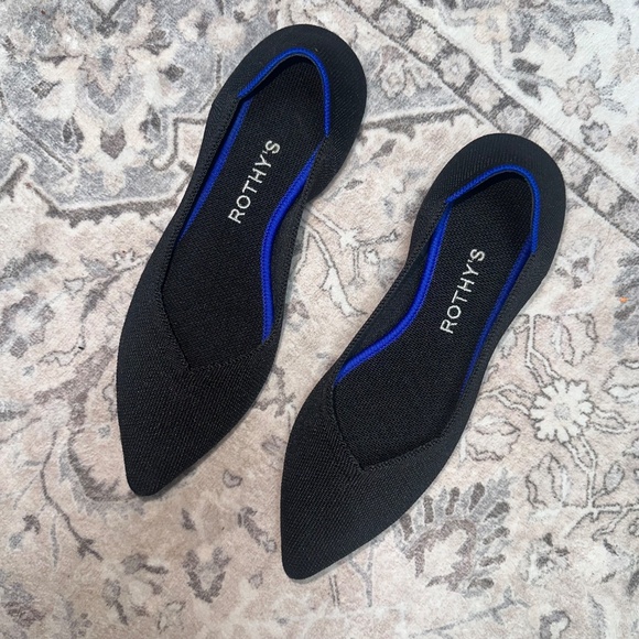 Rothy's The Point Women's Slip-On Shoes, Machine Washable, Pointed-Toe Flats - Picture 3 of 5